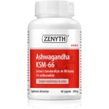 Zenyth Ashwagandha KSM-66 capsule pentru susținerea echilibrului emoțional 30 caps.