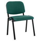 Cumpara ieftin Scaun de birou verde negru 53.5x43x78 cm