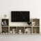 Gossi set de dulapuri tv, 3 piese, stejar sonoma, lemn prelucrat