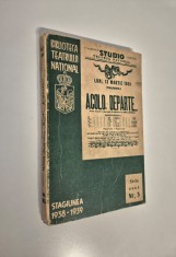 Carte veche 1938 Teatru Mircea Stefanescu Acolo departe