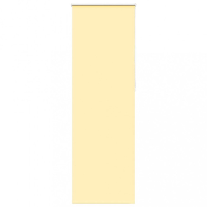 vidaXL Jaluzea cu role opace galben 85x230 cm lățime material 80,7 cm