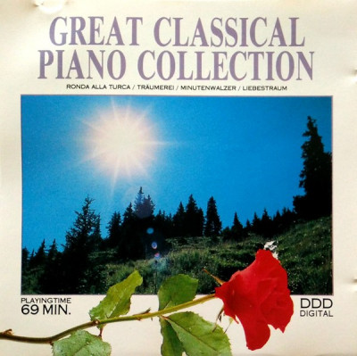 CD Great Classical Piano Collection, original foto