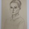 ADOLESCENT , DESEN de C. RISCUTIA , DATAT 1962