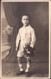 HST P652 Poză elev premiant cu coroniță Rom&acirc;nia 1925