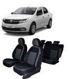 Cumpara ieftin Set huse scaune dedicate DACIA LOGAN 2 (2012-2020) (BANCHETA FRACTIONATA)