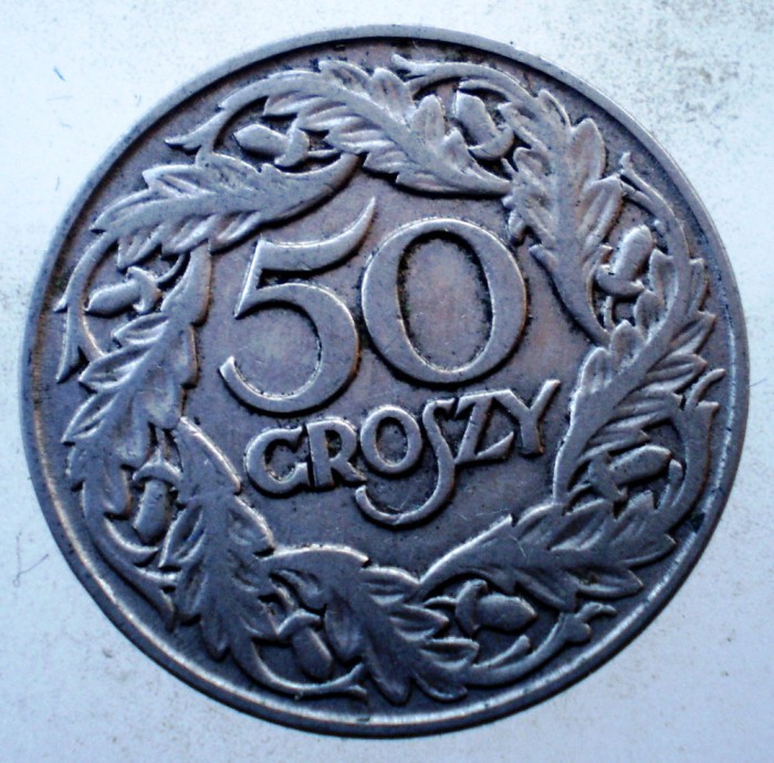 7.977 POLONIA 50 GROSZY 1923