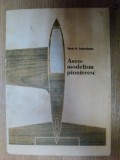 AEROMODELISM PIONIERESC de TIBERIU M. CONSTANTINESCU , Bucuresti 1975 , CONTINE PLANSE