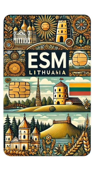 eSIM Lithuania, Unlimited Plus, 30 Days