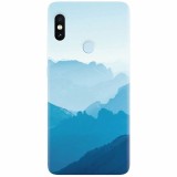 Husa silicon pentru Xiaomi Redmi S2, Blue Mountain Crests