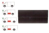 Panou reparatie lateral Ford Transit (V184/5), 05.2000-04.2006; Transit/Tourneo (V347/8), 05.2006-04.2013, model: lungime, medium, montare stanga, ga