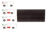 Panou reparatie lateral Mercedes Transit, 2001-2013,Model Mijlociu/Lung Partea Stanga, Lateral, lungime 1430 mm , inaltime 668 mm,, Rapid