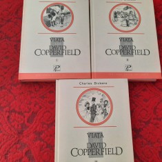 CHARLES DICKENS - VIATA LUI DAVID COPPERFIELD 3 VOLUME CARTONATE, rf1/1