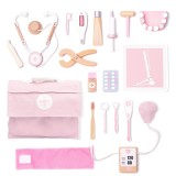 Joc de rol Trusă de doctor roz, UMU Toys
