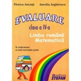 Evaluare Clasa a IV-a Limba Romana Matematica Curriculum Nou Carte Scolara