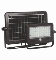 Proiector LED solar SOL-LRT-10W 10W, 1100lm, 4000K, power bank portabil, iesire USB, IP65