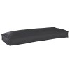 VidaXL Pernă pentru bancă din paleți Negru 100 x 40 x 8 cm 42001622