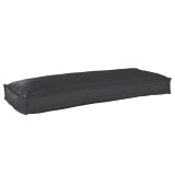 vidaXL Pernă pentru bancă din paleți Negru 100 x 40 x 8 cm