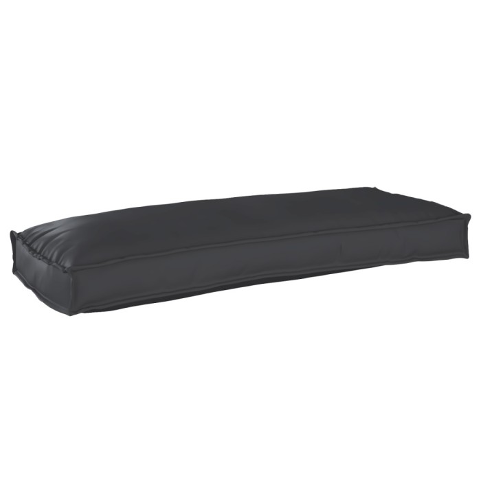 vidaXL Pernă pentru bancă din paleți Negru 100 x 40 x 8 cm 42001622