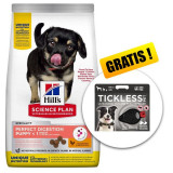 Hill&amp;#039;s Science Plan Canine Perfect Digestion Puppy Medium Chicken 14 kg + Tickless Pet GRATUIT