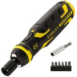 Stanley FMHT66719-0 - Masina de insurubat cu 1 acumulator Li-Ion 4 V 1.5 Ah 0.9 Nm accesorii