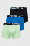 Nike boxeri 3-pack barbati, culoarea verde