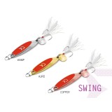 Lingura Oscilanta Swing 15g / ancora nr. 6, set x 3 buc. - Delphin