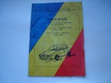 Program Etapa a VI-a a Campionatului Republican de Automobilism, 1989