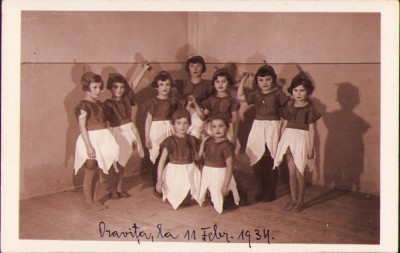 HST P535 Poză copii 1934 Oravița foto