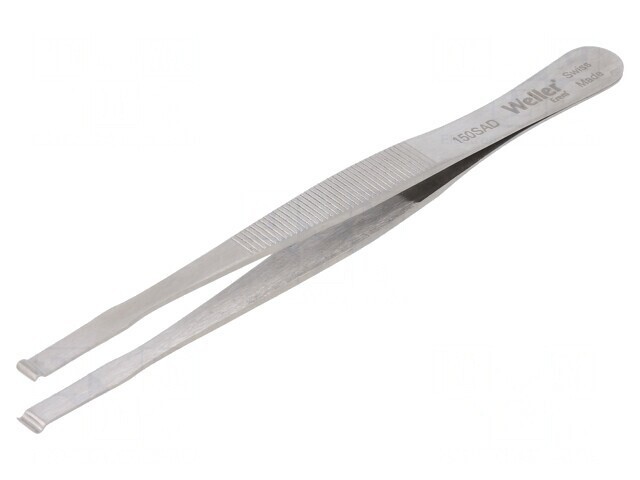 Pensetă Dreaptă 120mm cu V&acirc;rf C&acirc;rlig