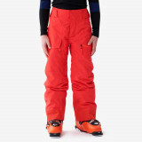 Pantalon Schi freeride FR500 Roșu Copii, Wedze