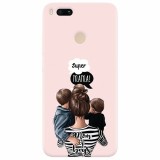 Husa silicon pentru Xiaomi Mi A1, Mom Of Boys