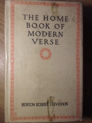 THE HOME BOOK OF MODERN VERSE-COMPILED AND ARRANGED BY BURTON EGBERT STEVENSON-234092 foto