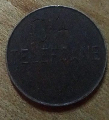 MEDALII Jeton telefoane control 04 foto