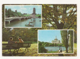RC16 -Carte Postala - Bucuresti , imagini din parcuri , circulata 1972