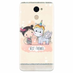Husa silicon pentru Huawei Nova Lite Plus, Best Friends