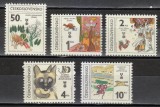 Cehoslovacia 1981 - Ilustrații din carti de copii, serie neuzata