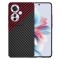 Husa pentru Oppo Reno11 F, Techsuit, Carbonite FiberShell Vortex, Rosie