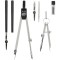 Set 7 piese Compas Herlitz