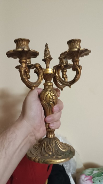 Sfesnic antik Bronz masiv