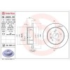 Set disc frana Lexus Es (Mcv Vzv) 08.96-06.08; Toyota Camry ( V1) 07.90-10.01, Camry ( V2) 08.96-02.04, Camry Estate ( V1) 06.91-08.97, Highlander /, BREMBO
