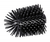 Rezerva perie din silicon pentru toaleta, Wenko, &Oslash; 7.5 cm, negru