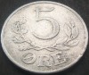 Moneda istorica 5 ORE - DANEMARCA, anul 1941 *cod 1436 B, Europa, Aluminiu