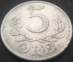 Moneda istorica 5 ORE - DANEMARCA, anul 1941 *cod 1436 B