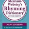 Merriam-Webster&#039;s Rhyming Dictionary