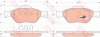 Set placute frana,frana disc FORD FUSION (JU) (2002 - 2012) TRW GDB1419