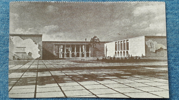 521 - Bucuresti Luna Bucurestilor 1936 Pavilionul regalitatii / carte postala