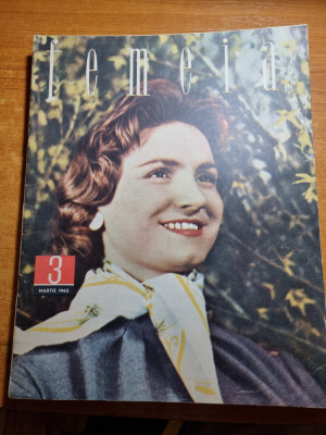 femeia martie 1962-ziua femeii ,revista contine supliment foto