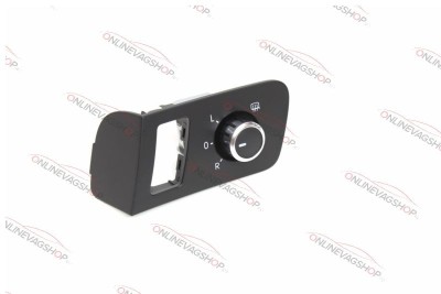 Buton crom reglaj oglinzi OEM Volkswagen Touran, Caddy foto