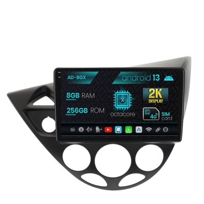 Navigatie Ford Focus 1 (1998-2004), Android 13, X-Octacore 8GB RAM + 256GB ROM, 9.5 Inch - AD-BGX9008+AD-BGRKIT112V2 foto