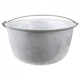 Ceaun tuci aluminiu alimentar 50L fund rotund Zilan EXT 8033